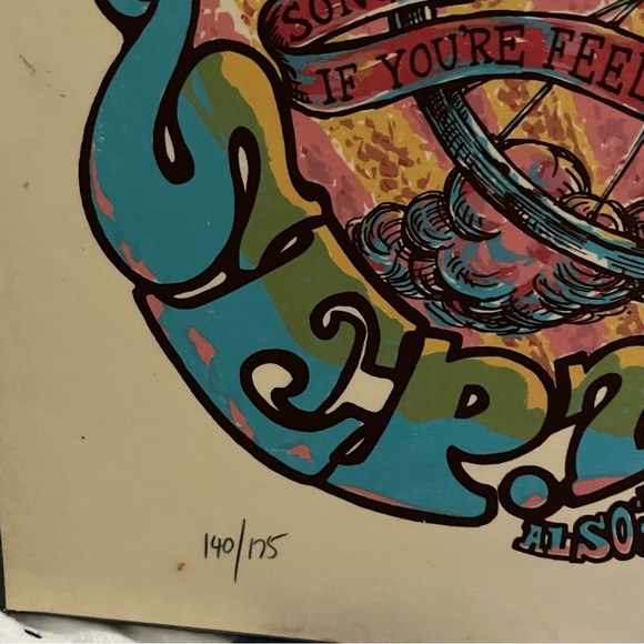 Vintage Belle+Sebastian 2005 Barbican Poster Michael Motorcycle SIgned Numbered - Picture 6 of 8